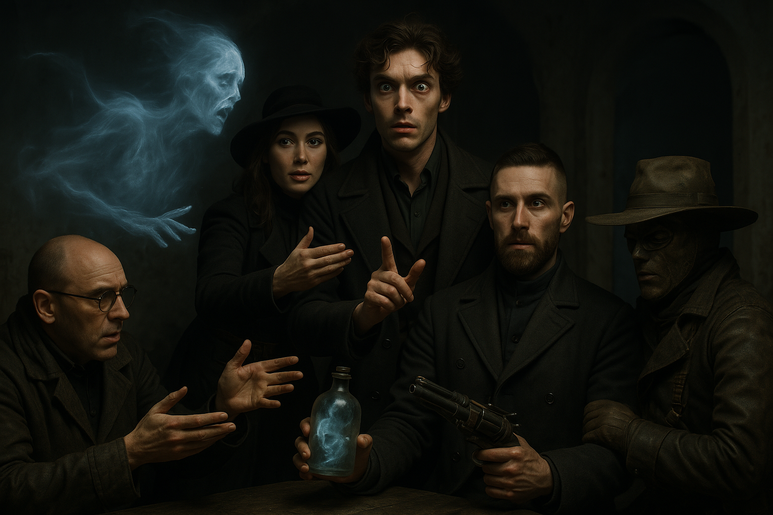 spirit captured in bottle