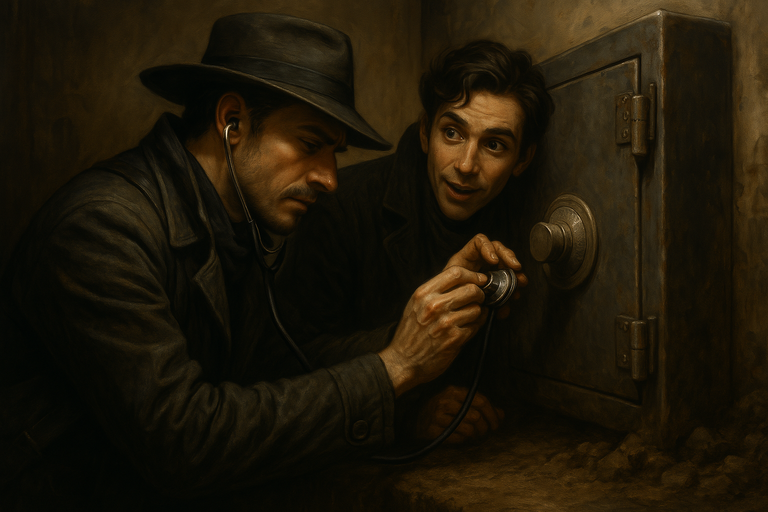 Hex Listens to the Safe Lock