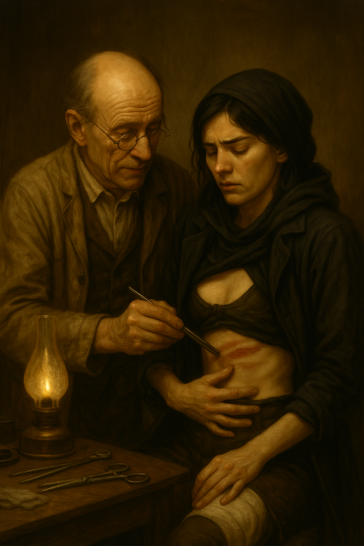 Dr. Finklebottom Fixes JB's Rib