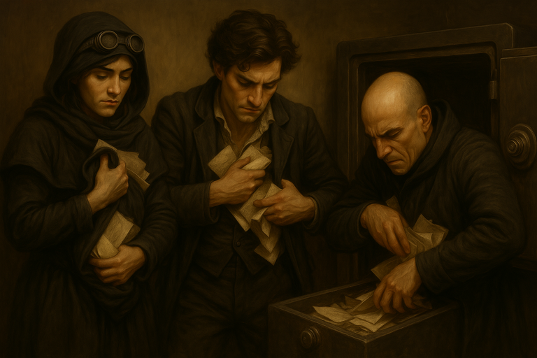 JB, Echo, and Jackal Steal the Evidence