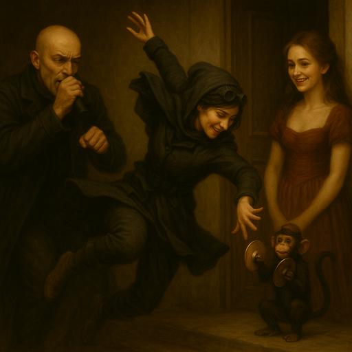 JB, Jackal, and a Monkey Serenade Lady Freyla