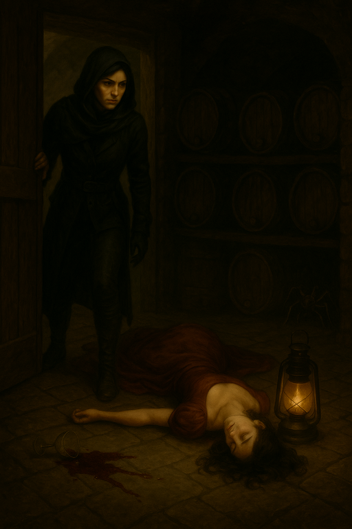 JB discovers Lady Freyla's body