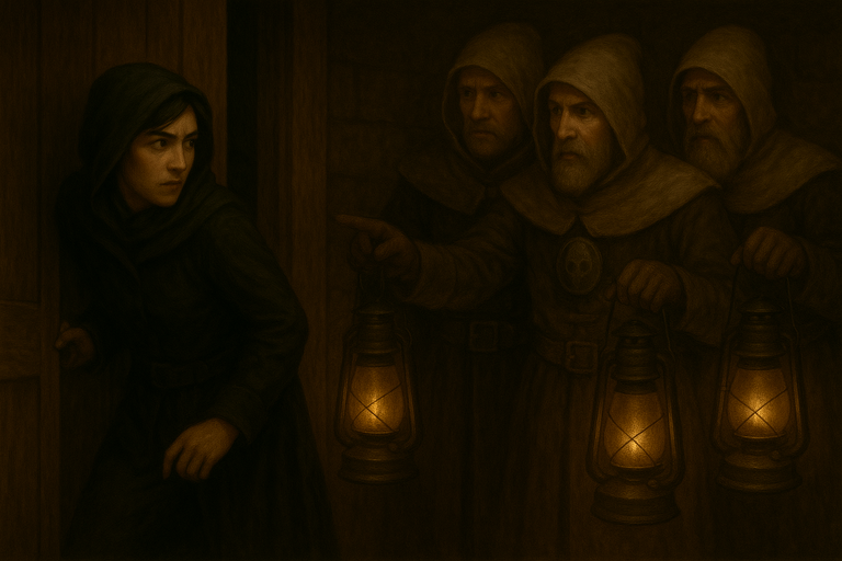 JB runs away from the Spirit Wardens