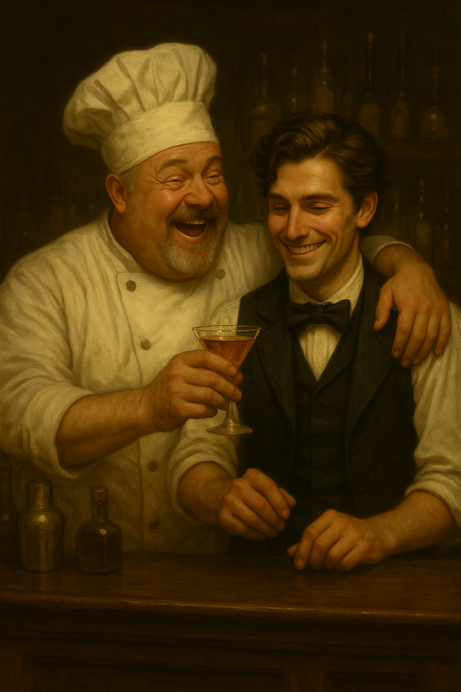 Head chef praises Echo for making an delicious cocktail