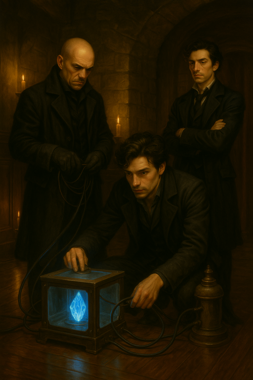 Jackal, Echo, and Vesper discover the spirit field's power source