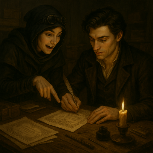 Echo forges invitations from JB's description