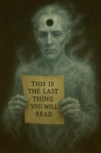 Rolan Wott's spirit holding the note