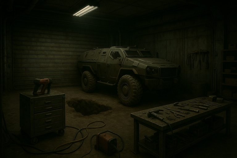 Garage interior