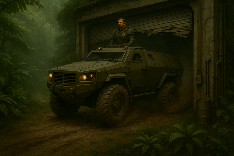 APC smashes out of the Greta Base garage