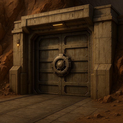 Terraforming Base vehicle door