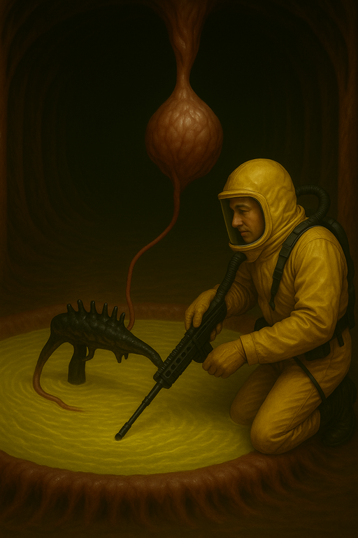 Ink finds a peculiar alien weapon